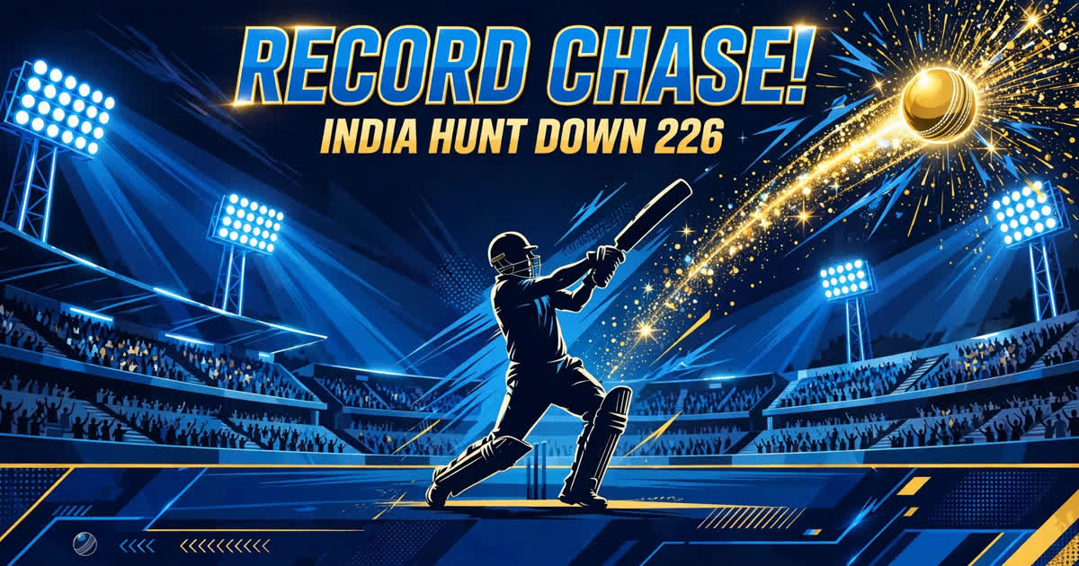 India hunt down 226 against New Zealand — Naman Dhir's 15-ball 42* seals a record T20I chase
