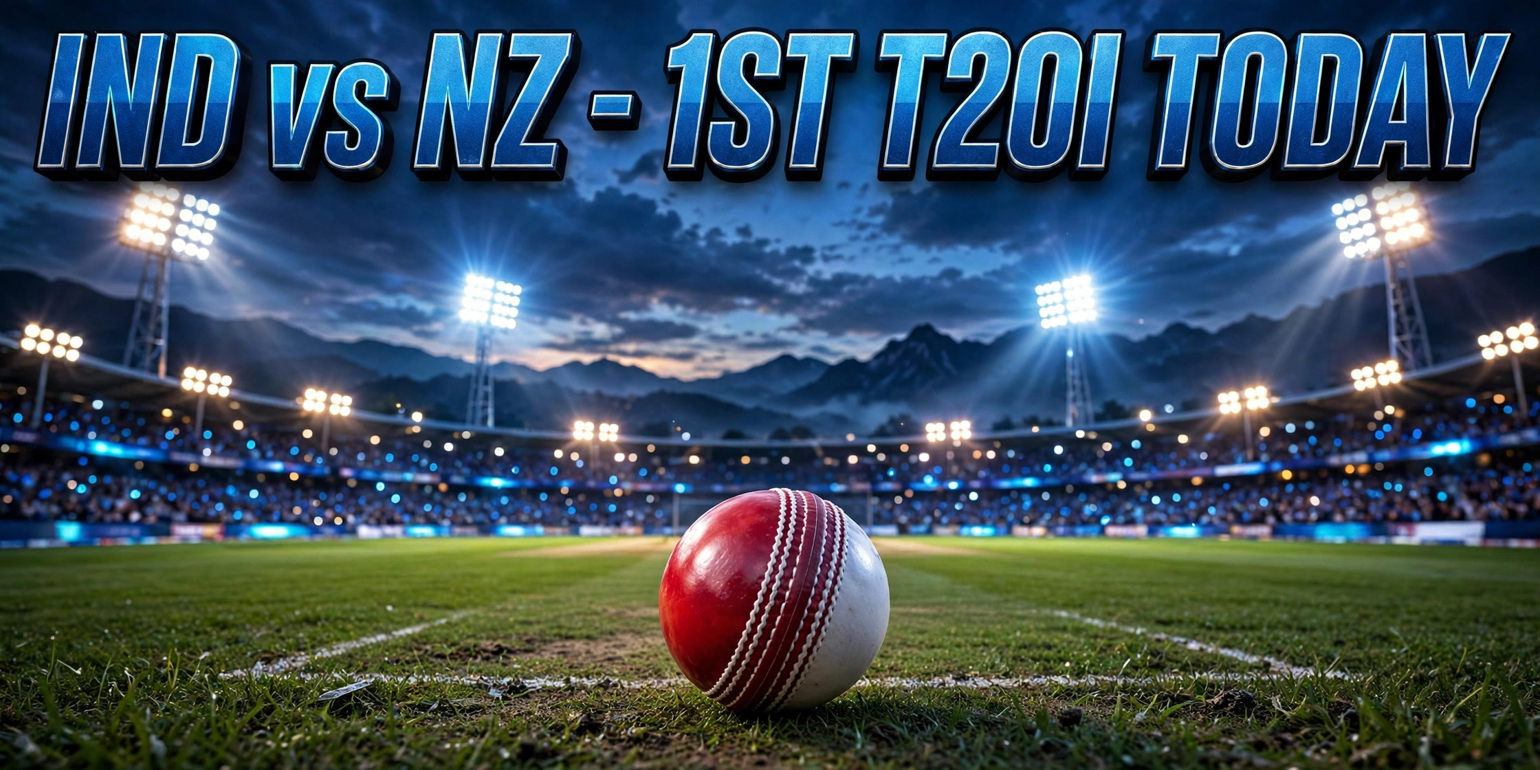 IND vs NZ 1st T20I today at Hagley Oval, Christchurch — preview