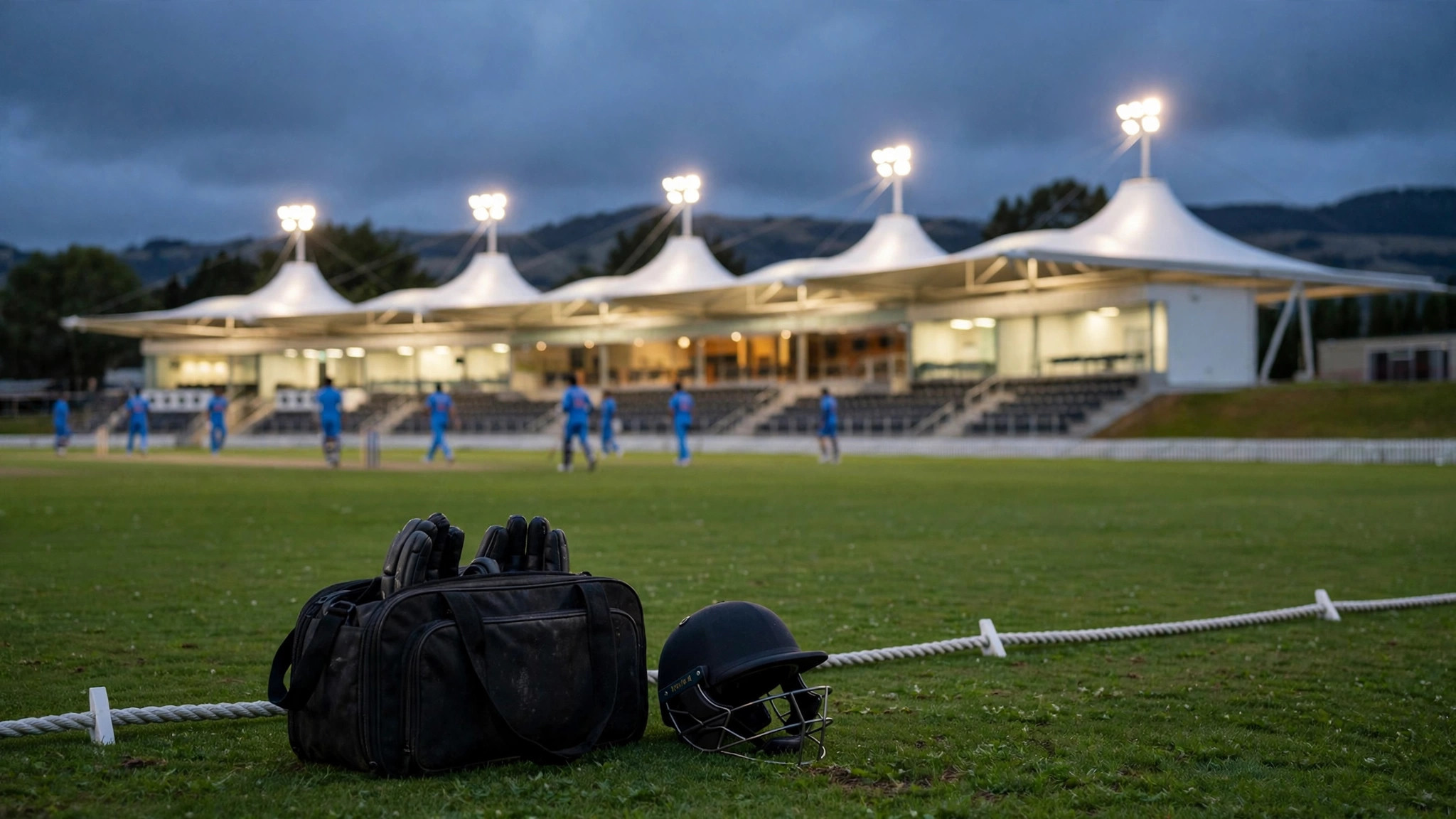 Hagley Oval at dusk ahead of the 2nd T20I — Ishan Kishan ruled out, Vaibhav Sooryavanshi in line to debut for India